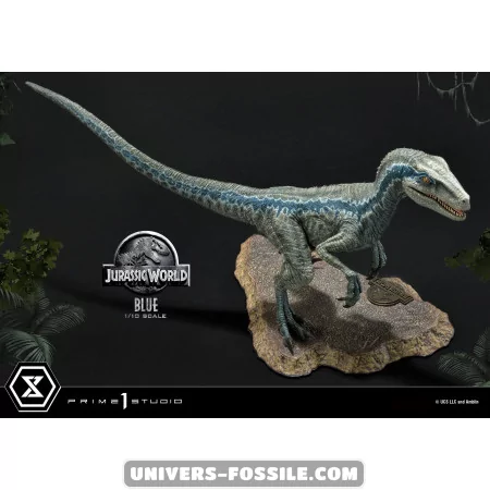 Jurassic World: Fallen Kingdom statuette Prime Collectibles 1/10 Blue (Open Mouth Version) 17 cm to sell