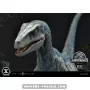 Jurassic World: Fallen Kingdom statuette Prime Collectibles 1/10 Blue (Open Mouth Version) 17 cm to sell