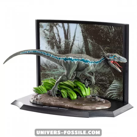 Jurassic Park Statuette Toyllectible Treasure Velociraptor Blue Raptor Recon 8 cm à vendre