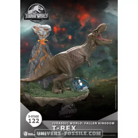 Jurassic World: Fallen Kingdom D-Stage PVC Diorama T-Rex 13 cm à vendre