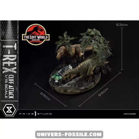 Jurassic World: The Lost World statuette 1/15 T-Rex Attack + bonus à vendre