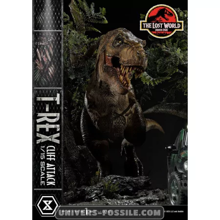 Jurassic World: The Lost World figurine 1/15 T-Rex Attack + bonus